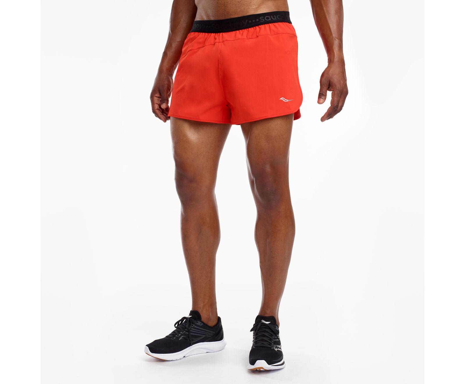 Saucony Outpace 2.5" Split Men's Shorts Rose | AU 643LISH